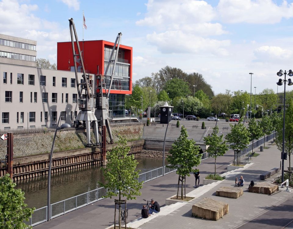 Hafen in Neuss