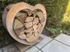 Top gepflegtes freistehendes Einfamilienhaus mit Einliegerwohnung in ruhiger Wohnlage - Kaminholzregal