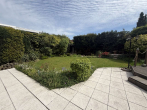 Blick in den Garten - Freistehendes Einfamilienhaus mit tollem Garten in Zentrumslage von Korschenbroich