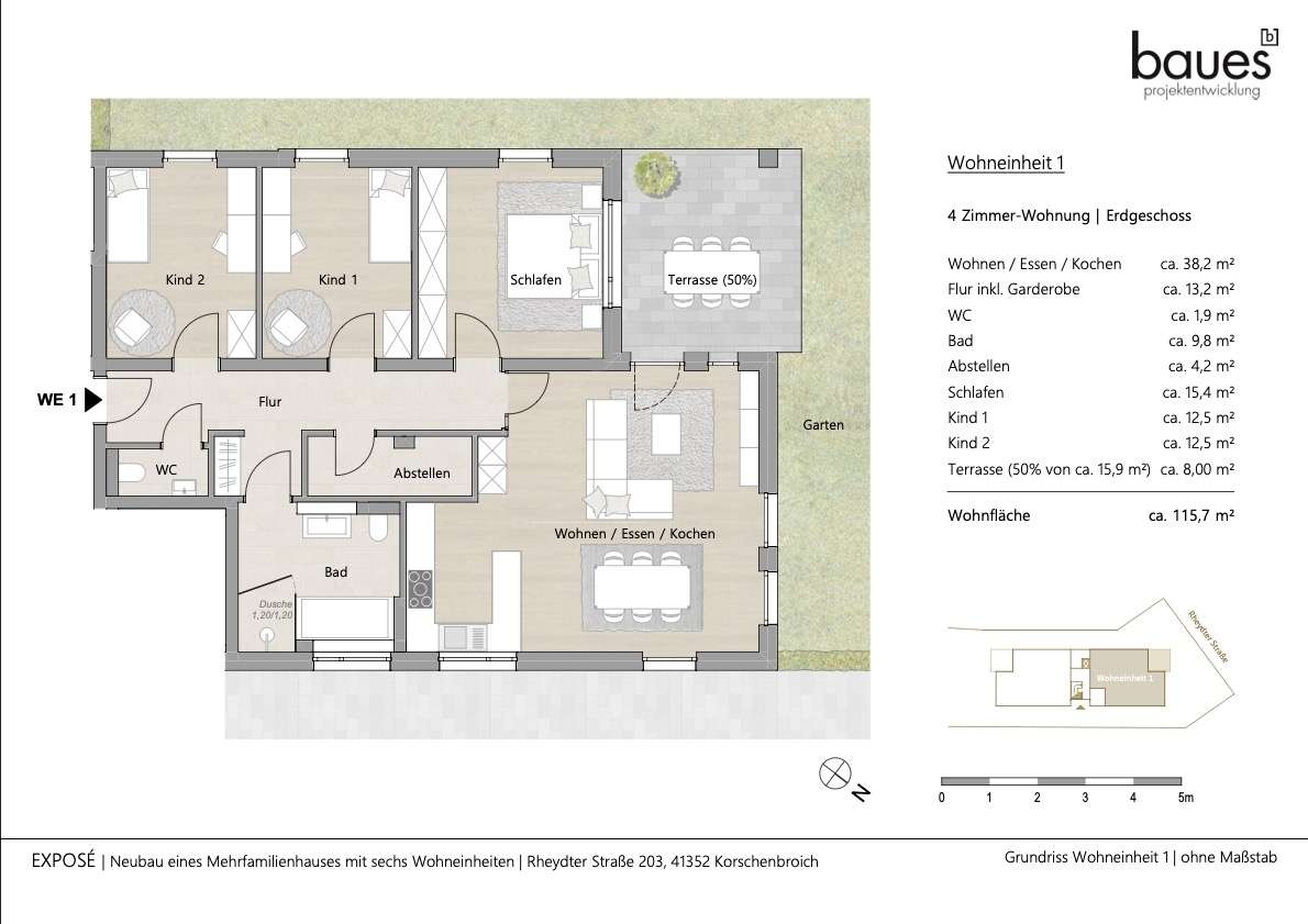 Grundriss WE01