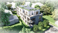 Perspektive - Neubau eines modernen 6-Familienhauses in naturnahem Wohnumfeld