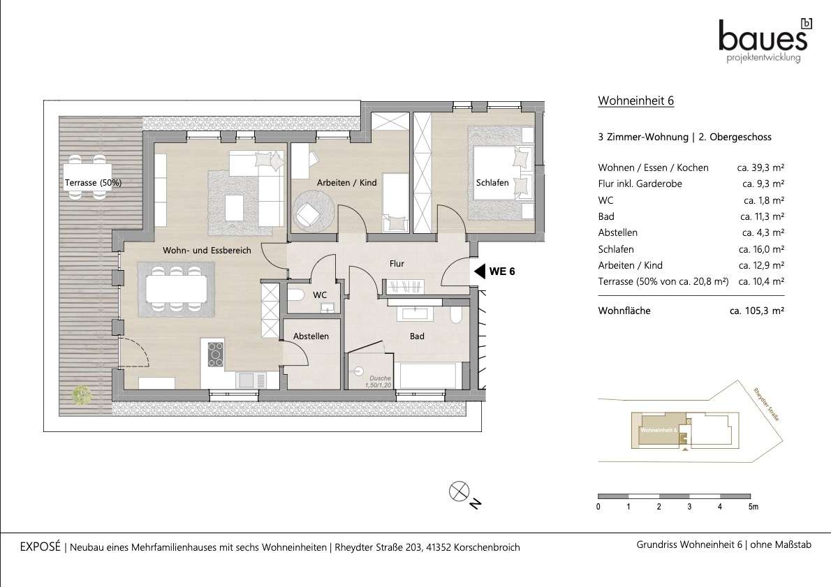 Grundriss WE06
