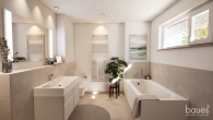 Badezimmer - Großzügiges und barrierefreies Wohnen in naturnahem Wohnumfeld